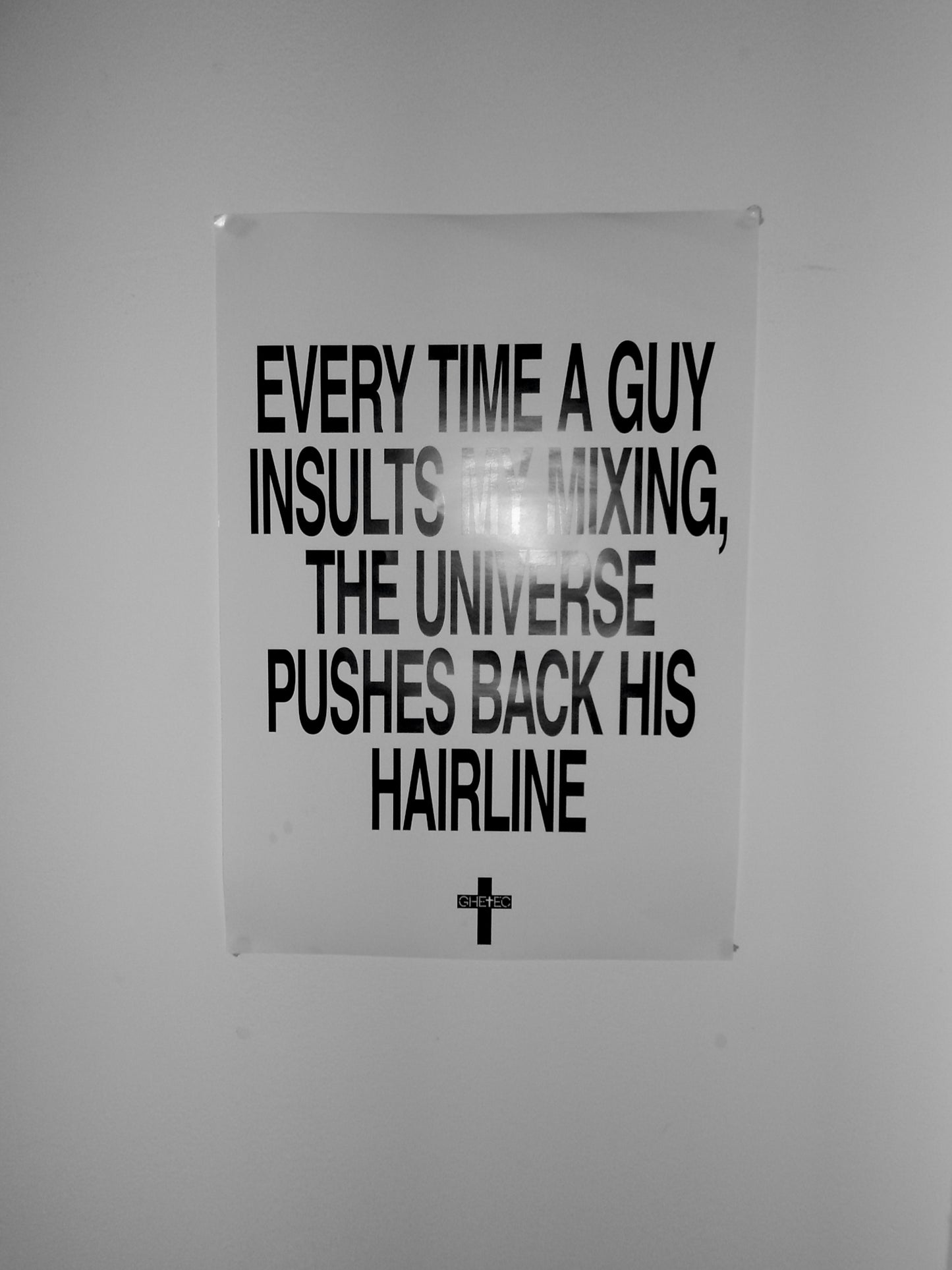 DJ Affirmation poster - Karma