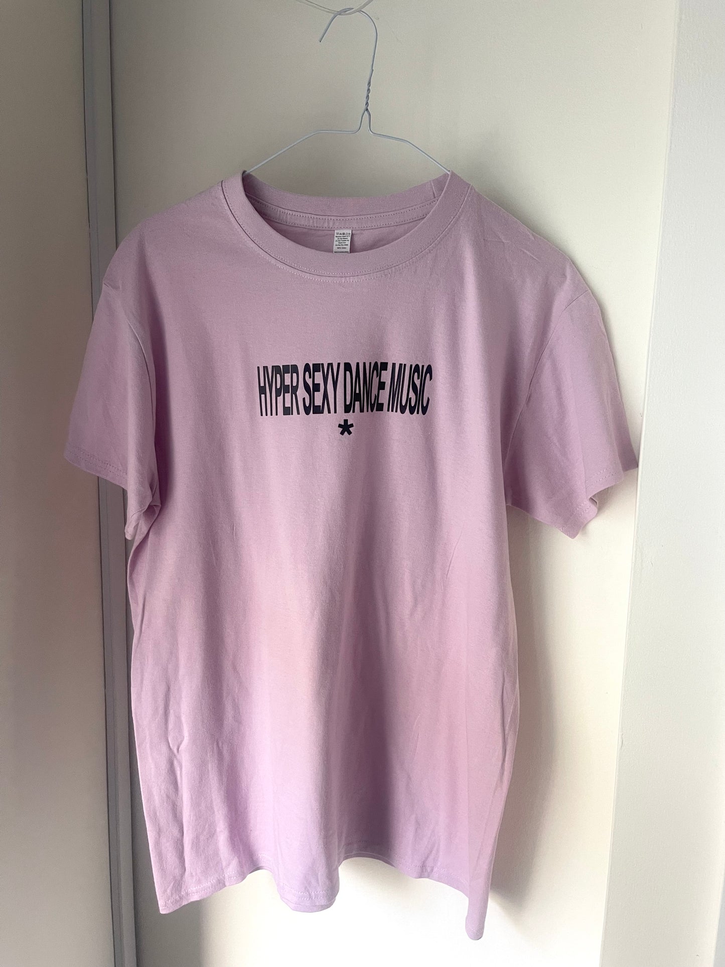 Hyper Sexy Dance Music unisex t-shirt light orchid S
