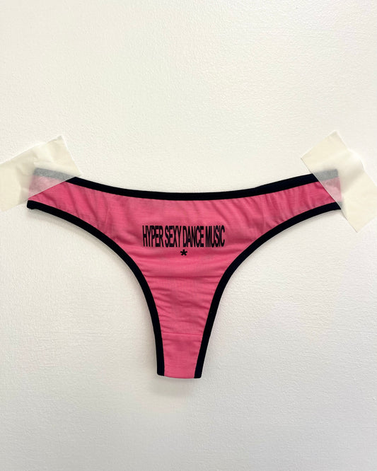 Hyper Sexy Dance Music pink thong